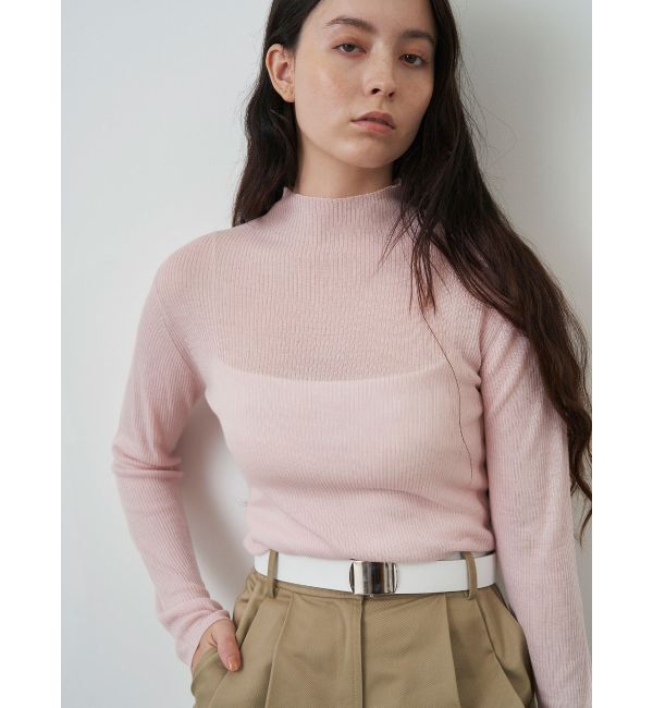 ELENDEEK「WOOL SHEER RIB KT」|ニット・セーター|