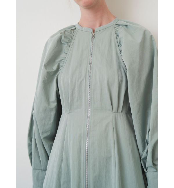 ELENDEEK「CENTER ZIP FLARE OP」|ワンピース|