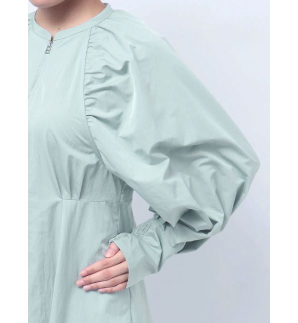 ELENDEEK「CENTER ZIP FLARE OP」|ワンピース|