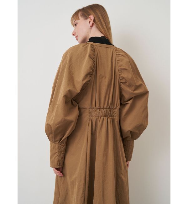 ELENDEEK「CENTER ZIP FLARE OP」|ワンピース|