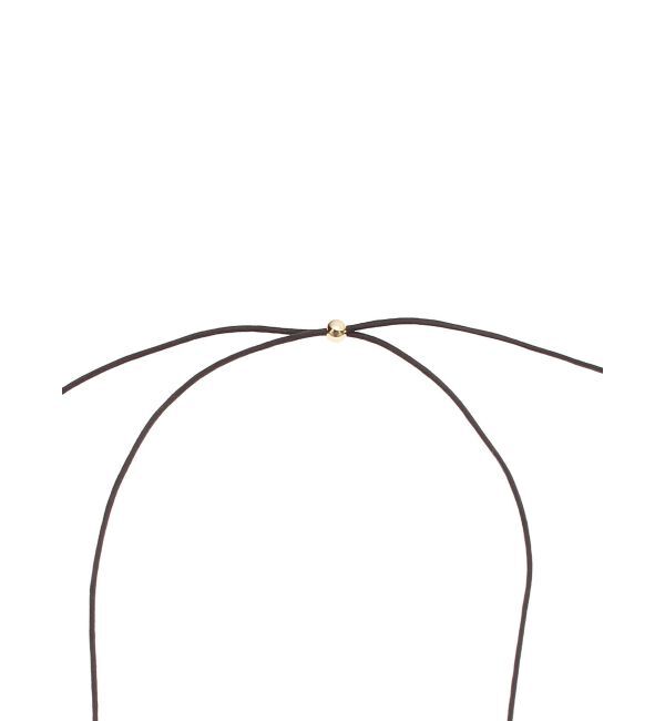 ELENDEEK「METAL TOP CORD NECKLACE」|ネックレス|