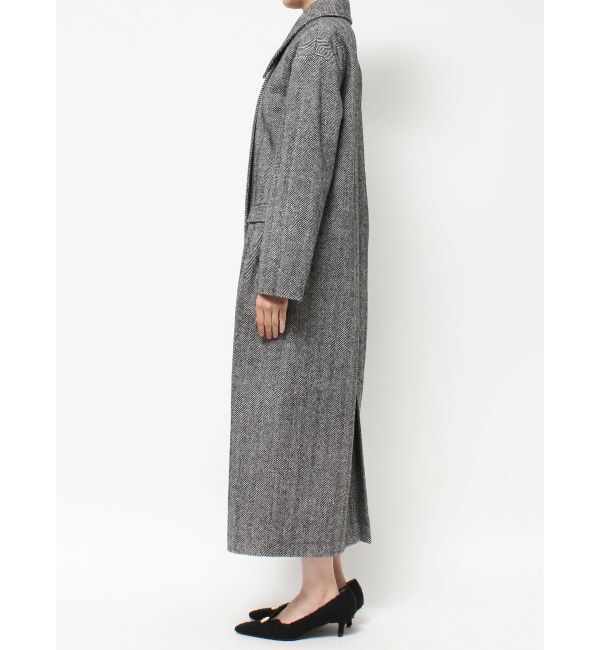 RESEXXY「ステンカラーロングコート」|ステンカラーコート|
