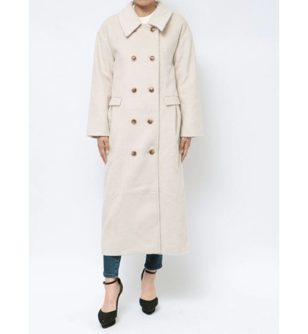 RESEXXY「ステンカラーロングコート」|ステンカラーコート|