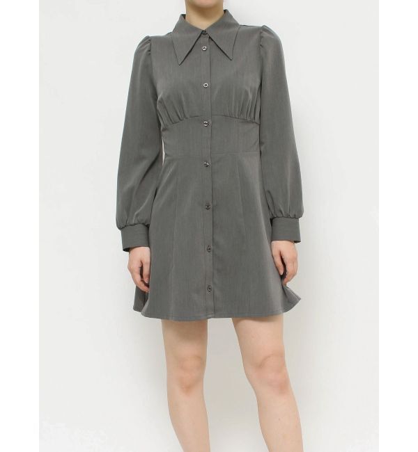 RESEXXY「コルセットシャツワンピース」|ワンピース|