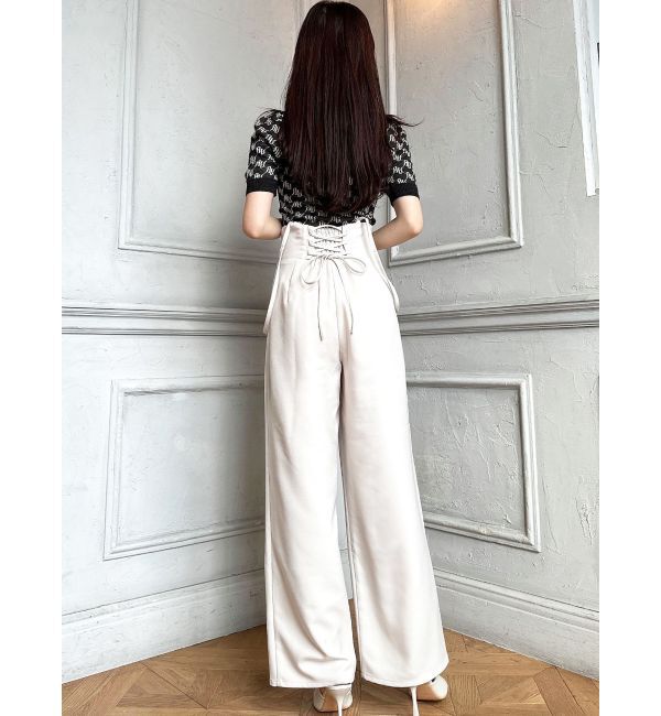 RESEXXY「バックレースアップワイドパンツ」|その他|