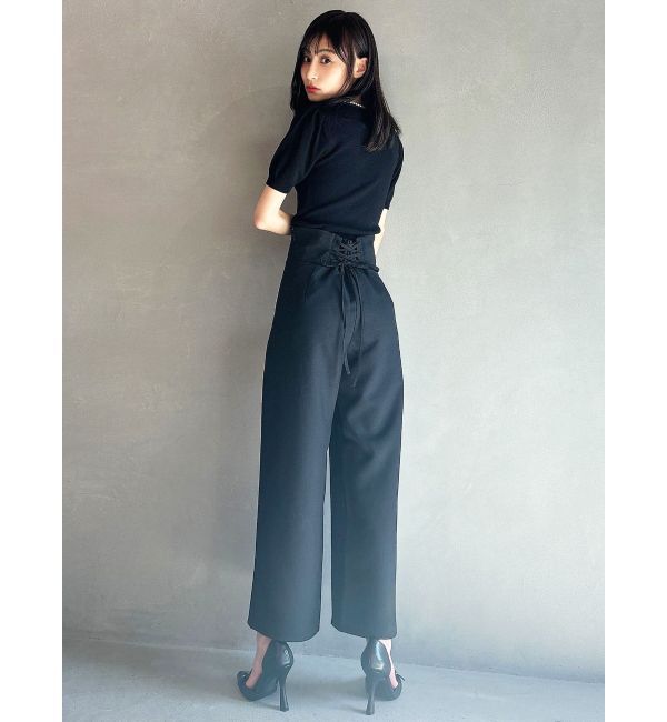 RESEXXY「バックレースアップワイドパンツ」|その他|