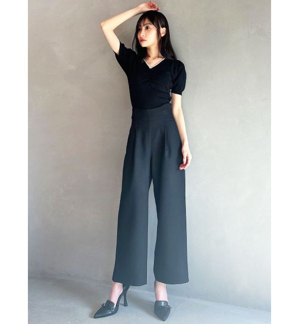 RESEXXY「バックレースアップワイドパンツ」|その他|