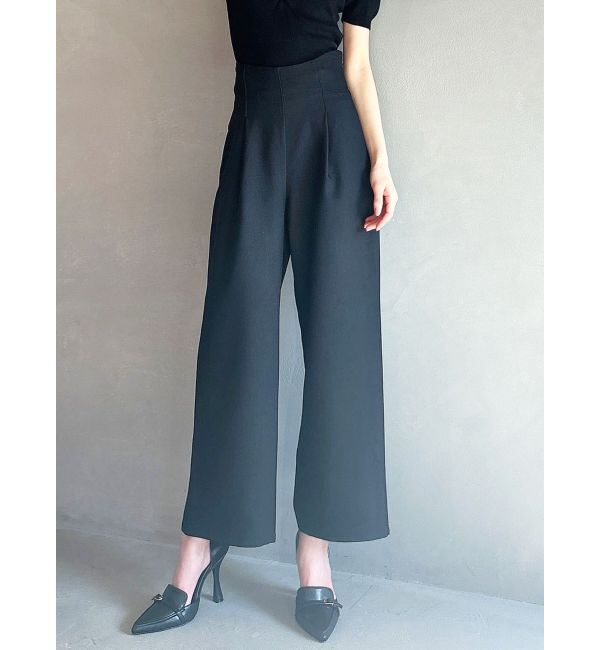 RESEXXY「バックレースアップワイドパンツ」|その他|ブラック