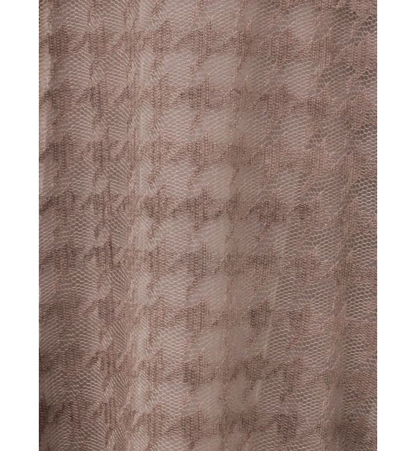 RESEXXY「ハウンドトゥースシアーフレアスカート」|スカート|