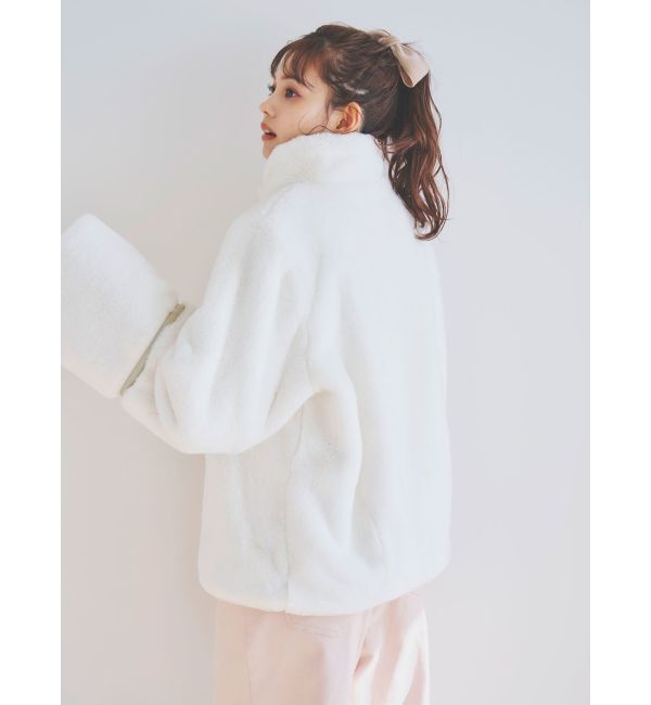 dazzlin「ミドルビットフェイクファーコート」|その他|
