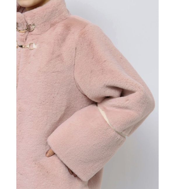 dazzlin「ミドルビットフェイクファーコート」|その他|