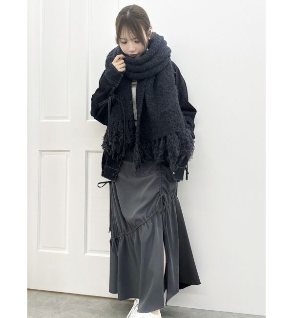 dazzlin「キャンディカラービッグマフラー」|マフラー|