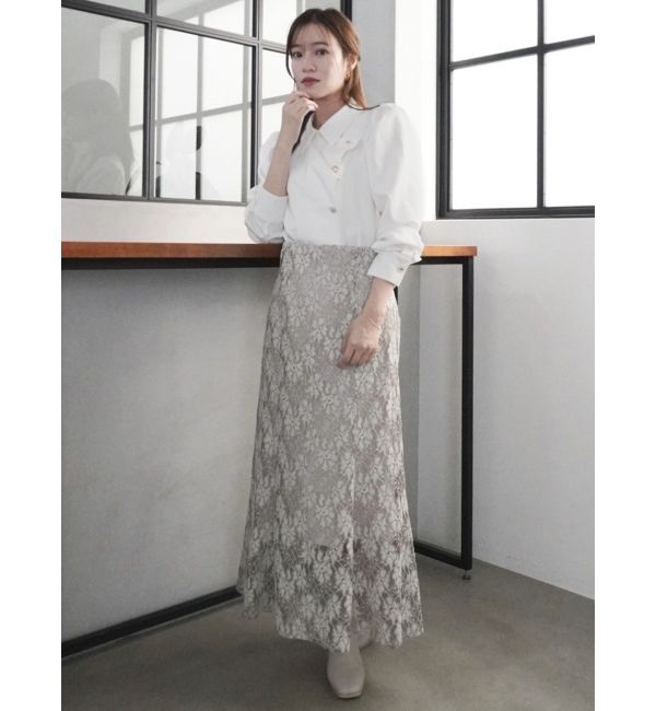 dazzlin「レースマーメイドスカート」|スカート|