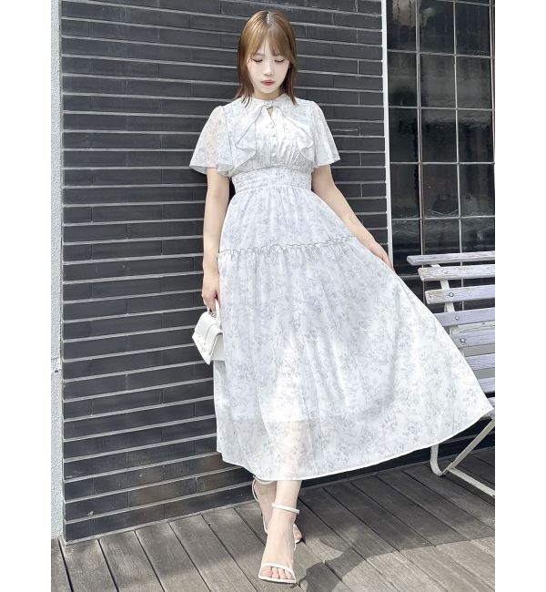 dazzlin「【復刻】Watercolorflowerワンピース」|ワンピース|