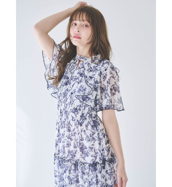 dazzlin「【復刻】Watercolorflowerワンピース」|ワンピース|