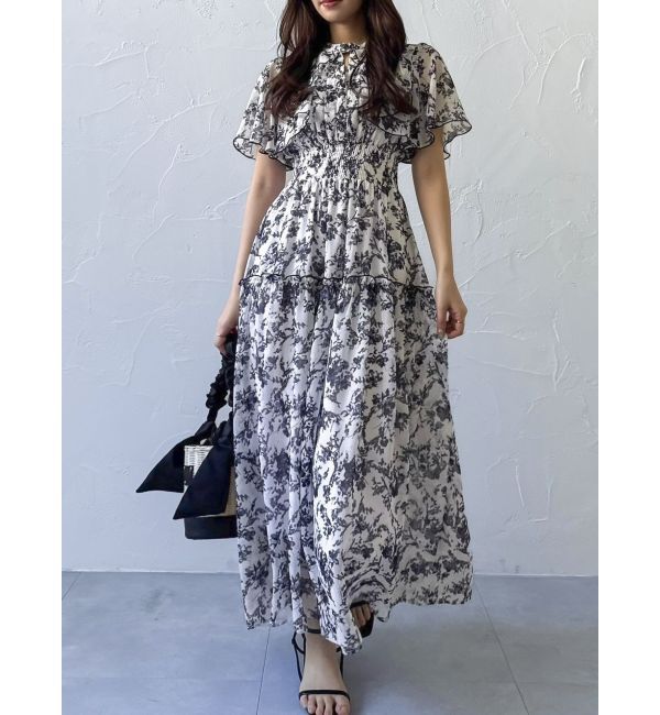 dazzlin「【復刻】Watercolorflowerワンピース」|ワンピース|