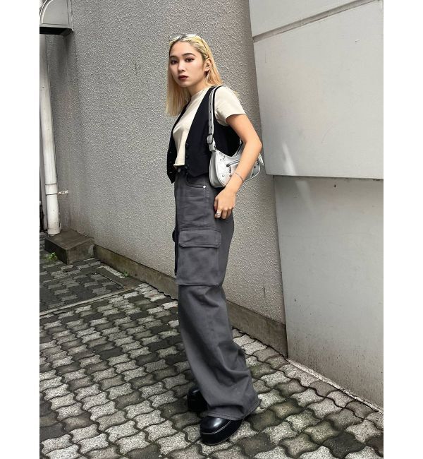 EMODA「ノーカラーコンパクトベスト」|ベスト・ジレ|