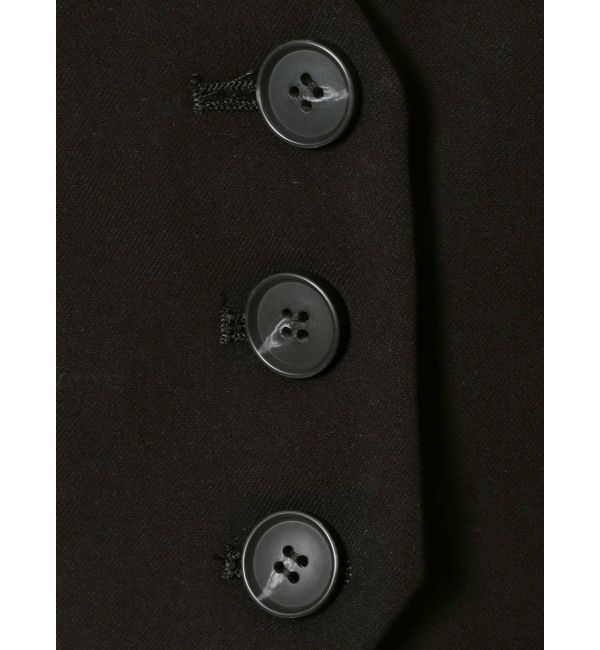 EMODA「ノーカラーコンパクトベスト」|ベスト・ジレ|