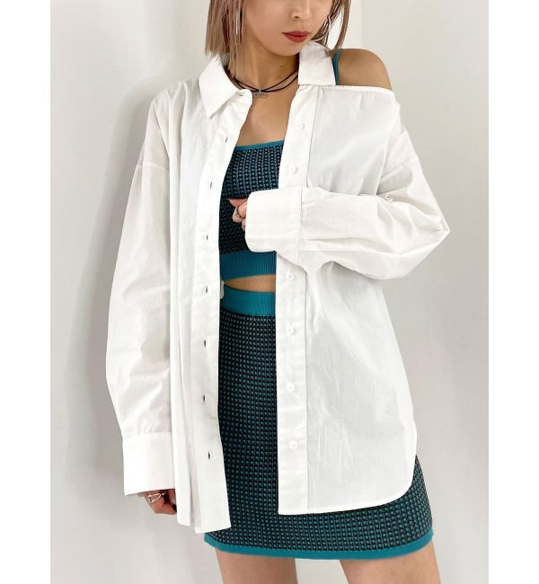 EMODA「3Dファブリックニットスカート」|スカート|