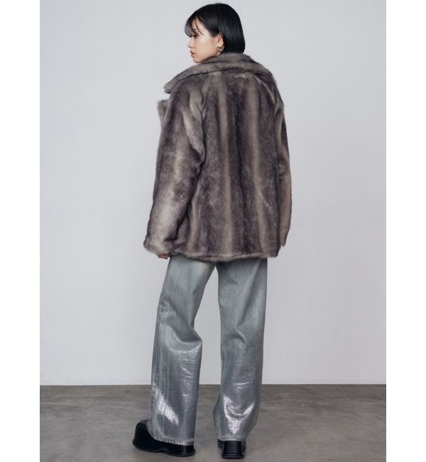 EMODA「ミディフェイクファーコート」|その他|