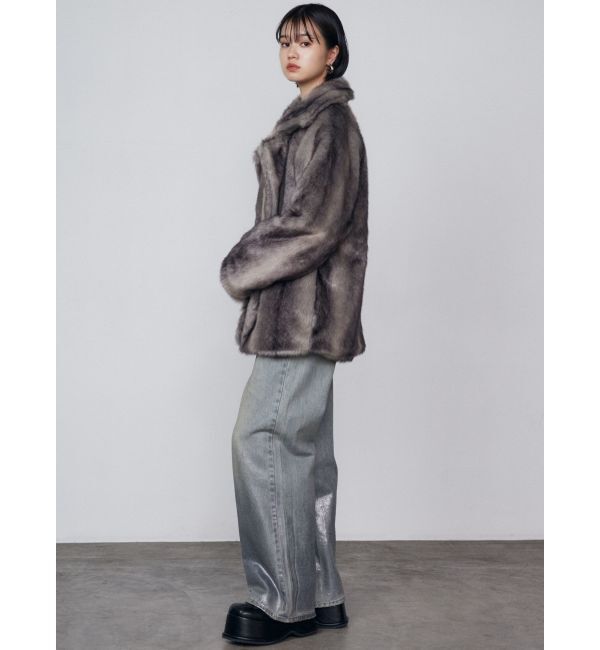 EMODA「ミディフェイクファーコート」|その他|