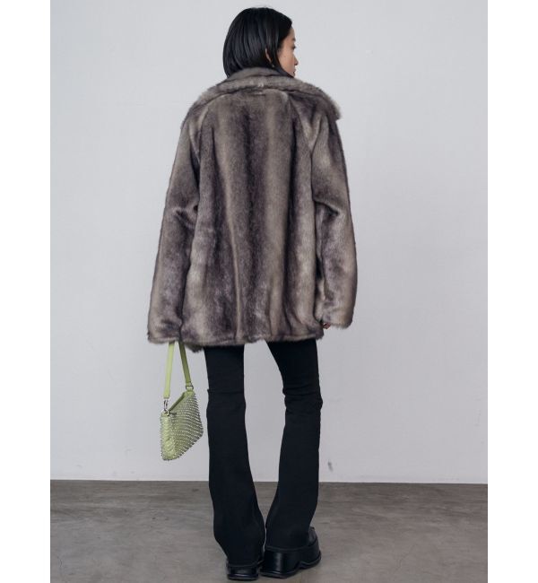 EMODA「ミディフェイクファーコート」|その他|