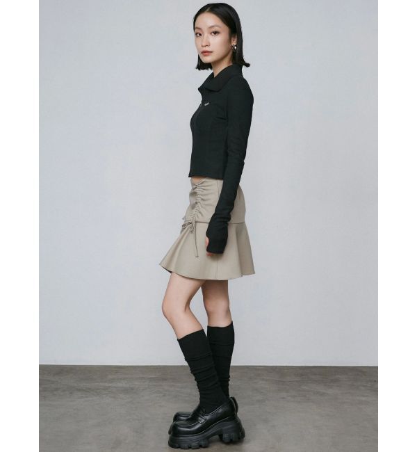 EMODA「リブカッティングトップ」|Tシャツ・カットソー|