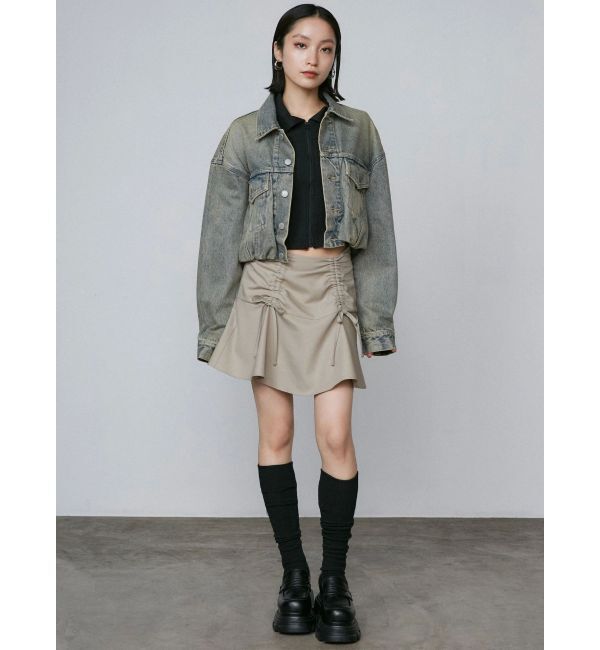 EMODA「リブカッティングトップ」|Tシャツ・カットソー|