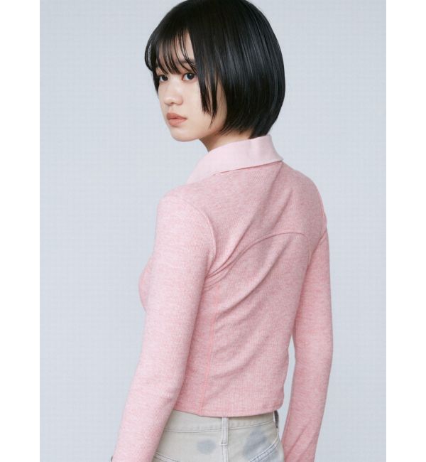 EMODA「リブカッティングトップ」|Tシャツ・カットソー|