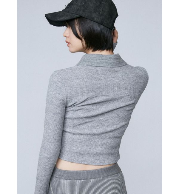 EMODA「リブカッティングトップ」|Tシャツ・カットソー|