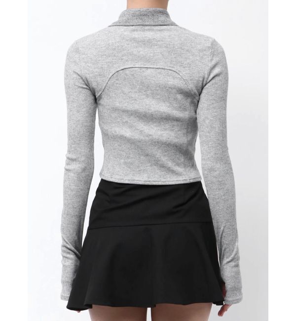 EMODA「リブカッティングトップ」|Tシャツ・カットソー|