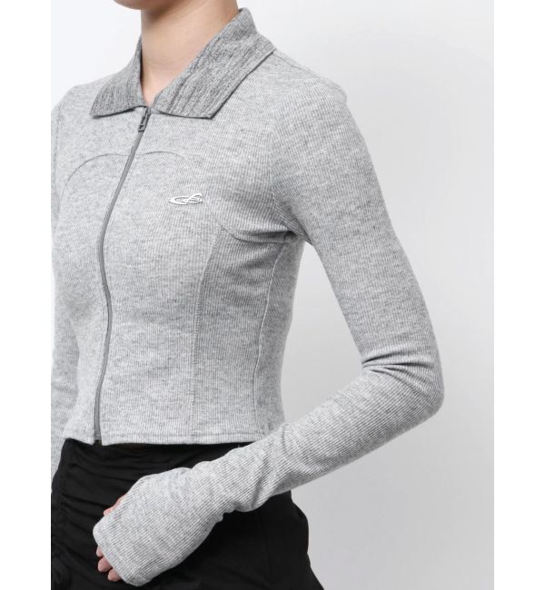 EMODA「リブカッティングトップ」|Tシャツ・カットソー|