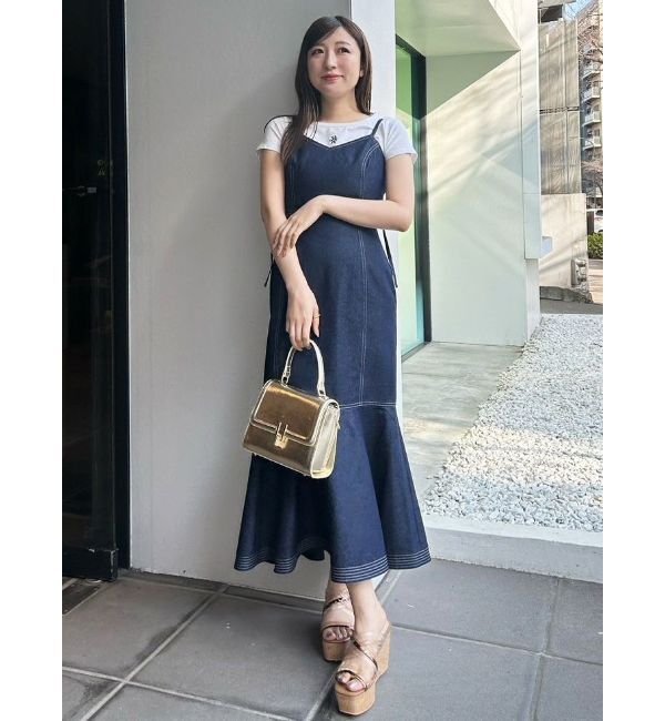 MERCURYDUO「エンブロイダリーワンポイントロゴTシャツ」|Tシャツ・カットソー|