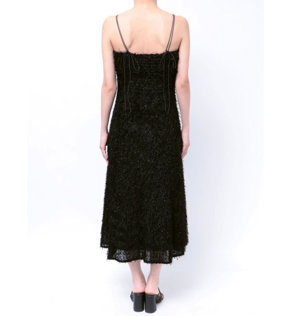 MERCURYDUO「フェザーフレアキャミワンピース」|ワンピース|