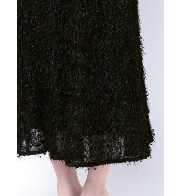 MERCURYDUO「フェザーフレアキャミワンピース」|ワンピース|