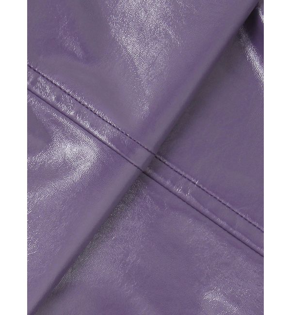 MERCURYDUO「フェイクレザーミニスカート」|スカート|