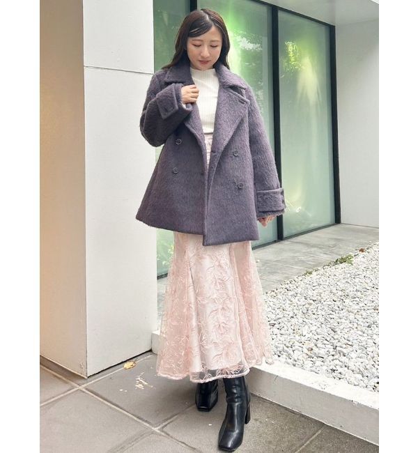 MERCURYDUO「シャギーミドルコート」|その他|