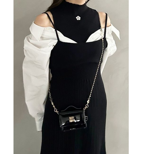 MERCURYDUO「【MARY QUANTコラボ】デイジースマホショルダー&ストラップ」|チャーム・キーホルダー|