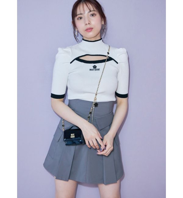 MERCURYDUO「【MARY QUANTコラボ】デイジースマホショルダー&ストラップ」|チャーム・キーホルダー|