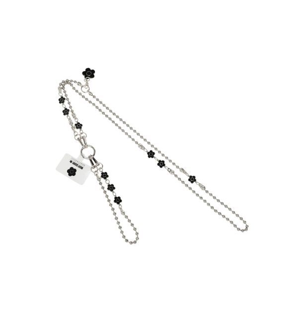 MERCURYDUO「【MARY QUANTコラボ】デイジースマホショルダー&ストラップ」|チャーム・キーホルダー|