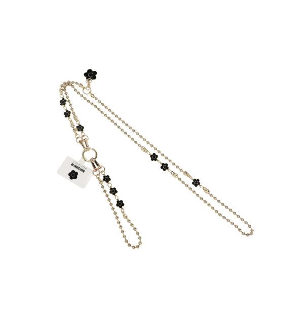 MERCURYDUO「【MARY QUANTコラボ】デイジースマホショルダー&ストラップ」|チャーム・キーホルダー|