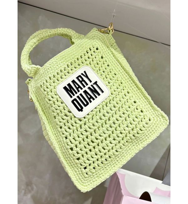 MERCURYDUO「【MARY QUANTコラボ】クロシェ風ロゴバッグ」|その他|