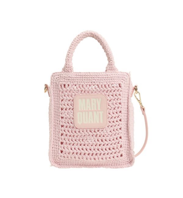 MERCURYDUO「【MARY QUANTコラボ】クロシェ風ロゴバッグ」|その他|