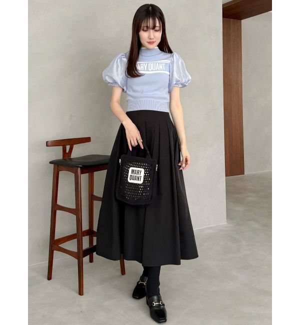 MERCURYDUO「【MARY QUANTコラボ】クロシェ風ロゴバッグ」|その他|