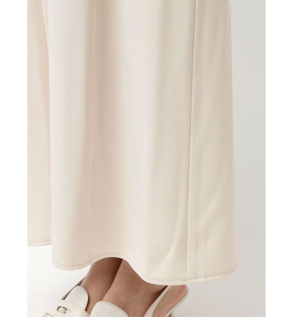 MERCURYDUO「デコルテバルーンフリルキャミワンピース」|ワンピース|