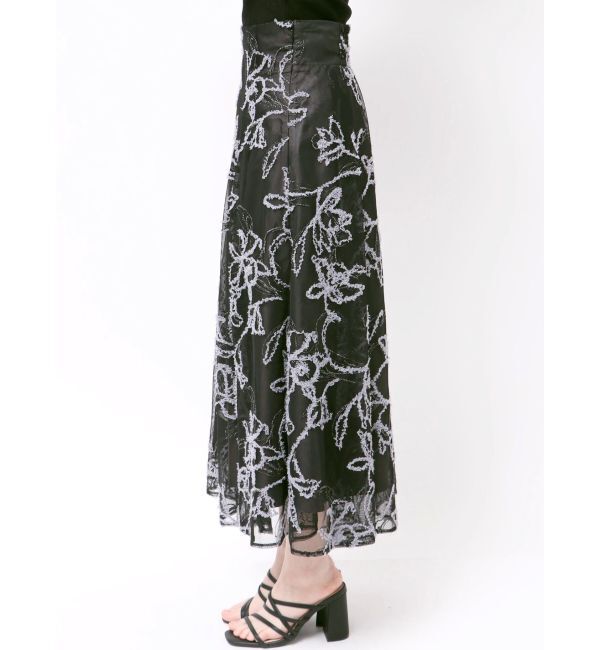 MERCURYDUO「エンブロイダリースカート」|スカート|