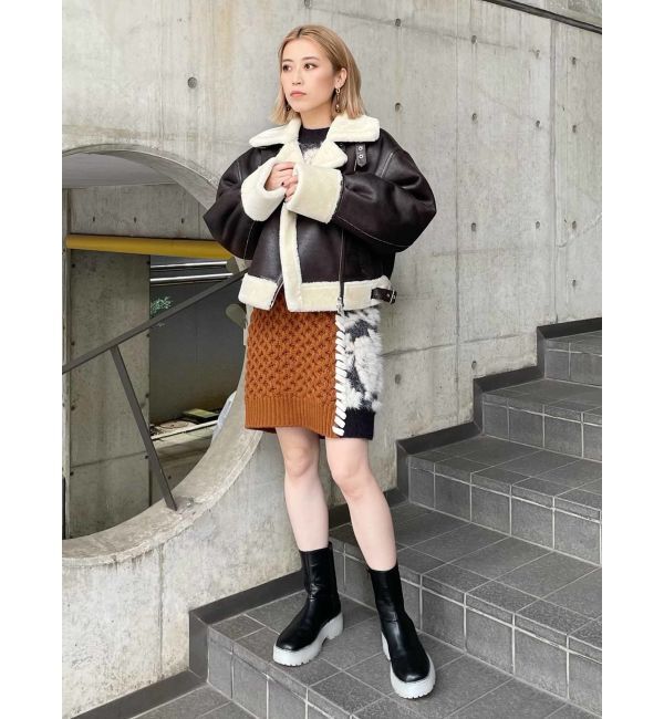 MURUA「ガムソールサイドゴアブーツ」|ショートブーツ|