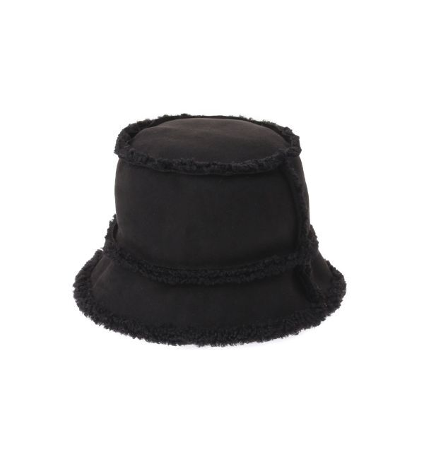 MURUA「ボア&times;フェイクムートンリバーシブルバケットハット」|ハット|