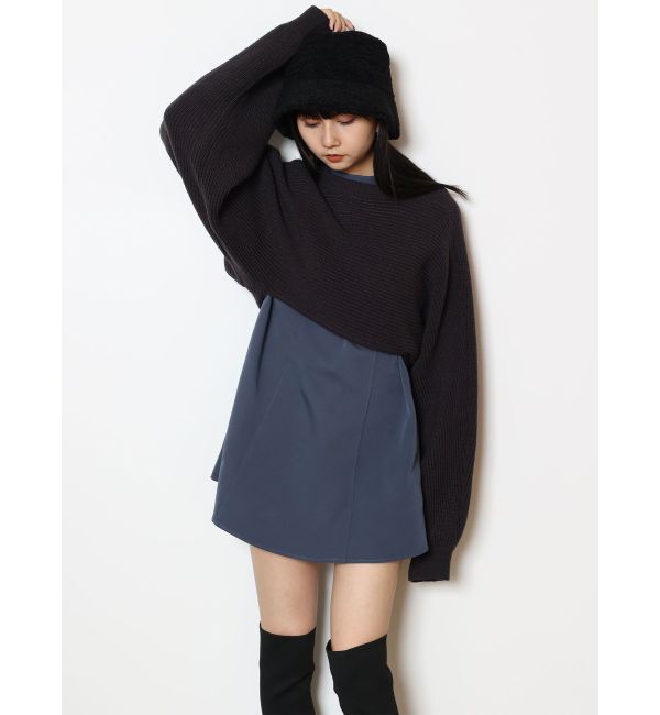 MURUA「ボア&times;フェイクムートンリバーシブルバケットハット」|ハット|