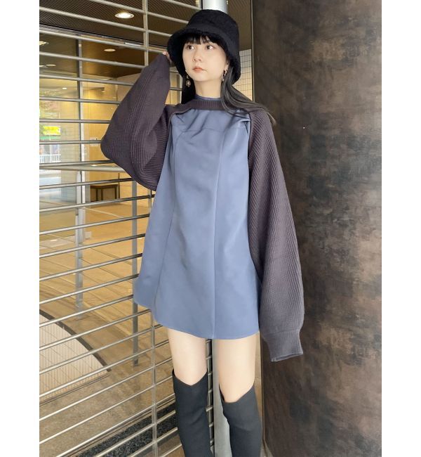 MURUA「ボア&times;フェイクムートンリバーシブルバケットハット」|ハット|